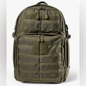 5.11 Tactical RUSH 12 2.0 Green Backpack 24L Concealed Carry and Laptop 56561